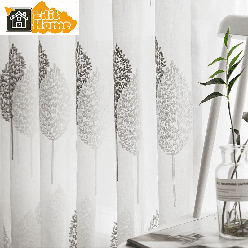 voile-bedroom-curtains, embroidered-curtains. edit-home-curtains