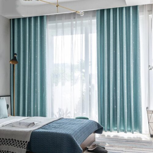 blue-living-room-curtains, blackout-curtains, edit-home-curtains