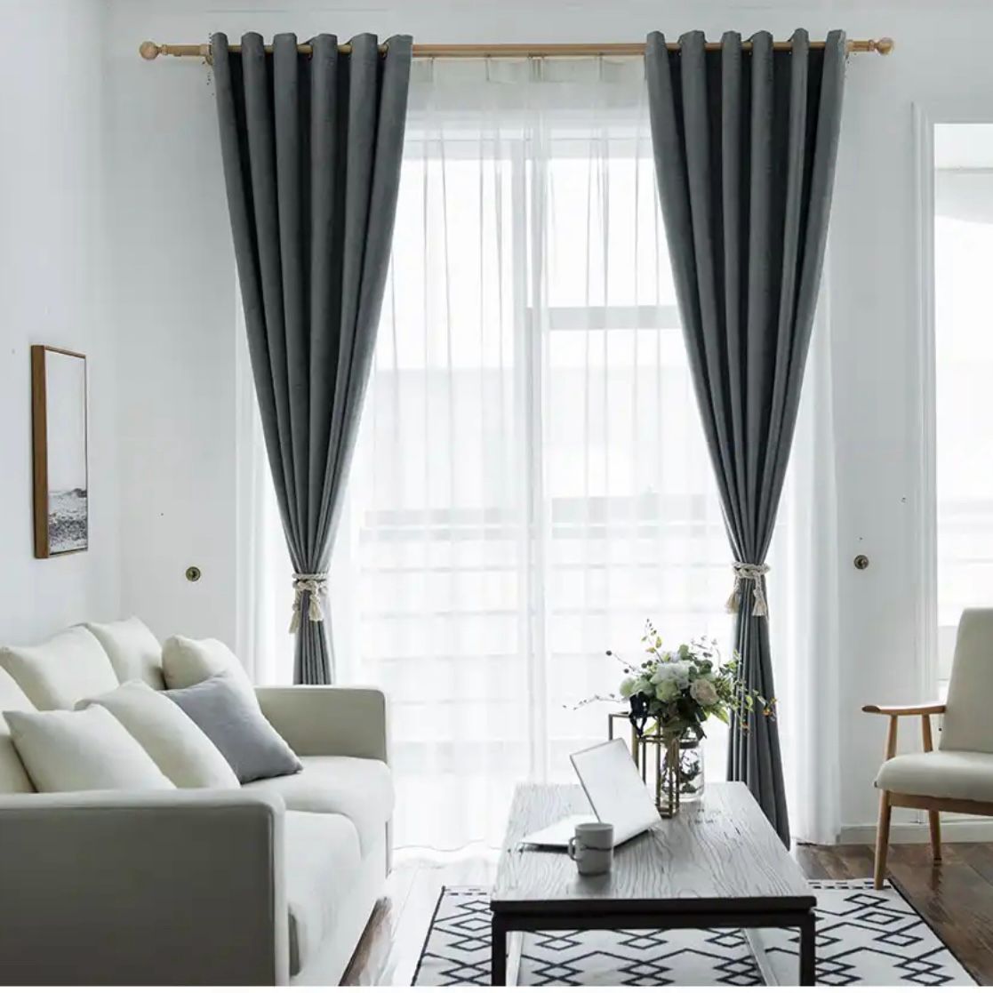 luxury-grey-blackout-curtains, edit-home-curtains