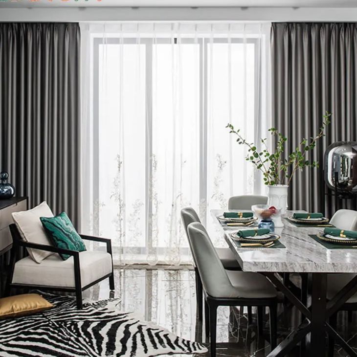 Essential Green Blackout Curtains | Edit Home - Image 15