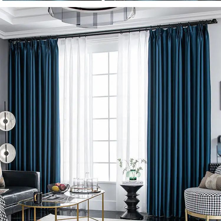 Essential Green Blackout Curtains | Edit Home - Image 17