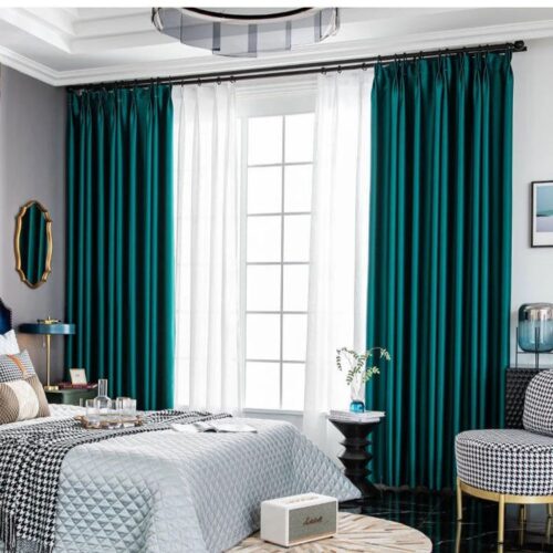 green-blackout-curtains, blackout-curtains, edit-home-curtains