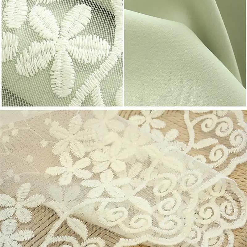 green-living-room-curtains, blackout-curtains, edit-home-curtains