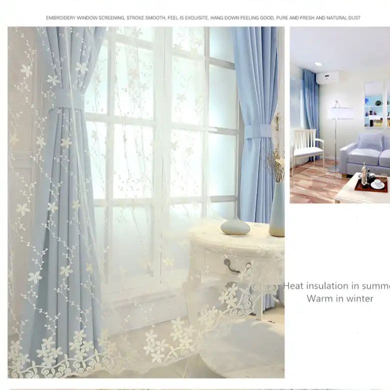 blue-living-room-curtains, blackout-curtains, edit-home-curtains