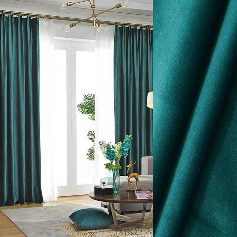 turquoise-velvet-blackout-curtains, blackout-curtains, velvet-curtains, edit-home-curtains