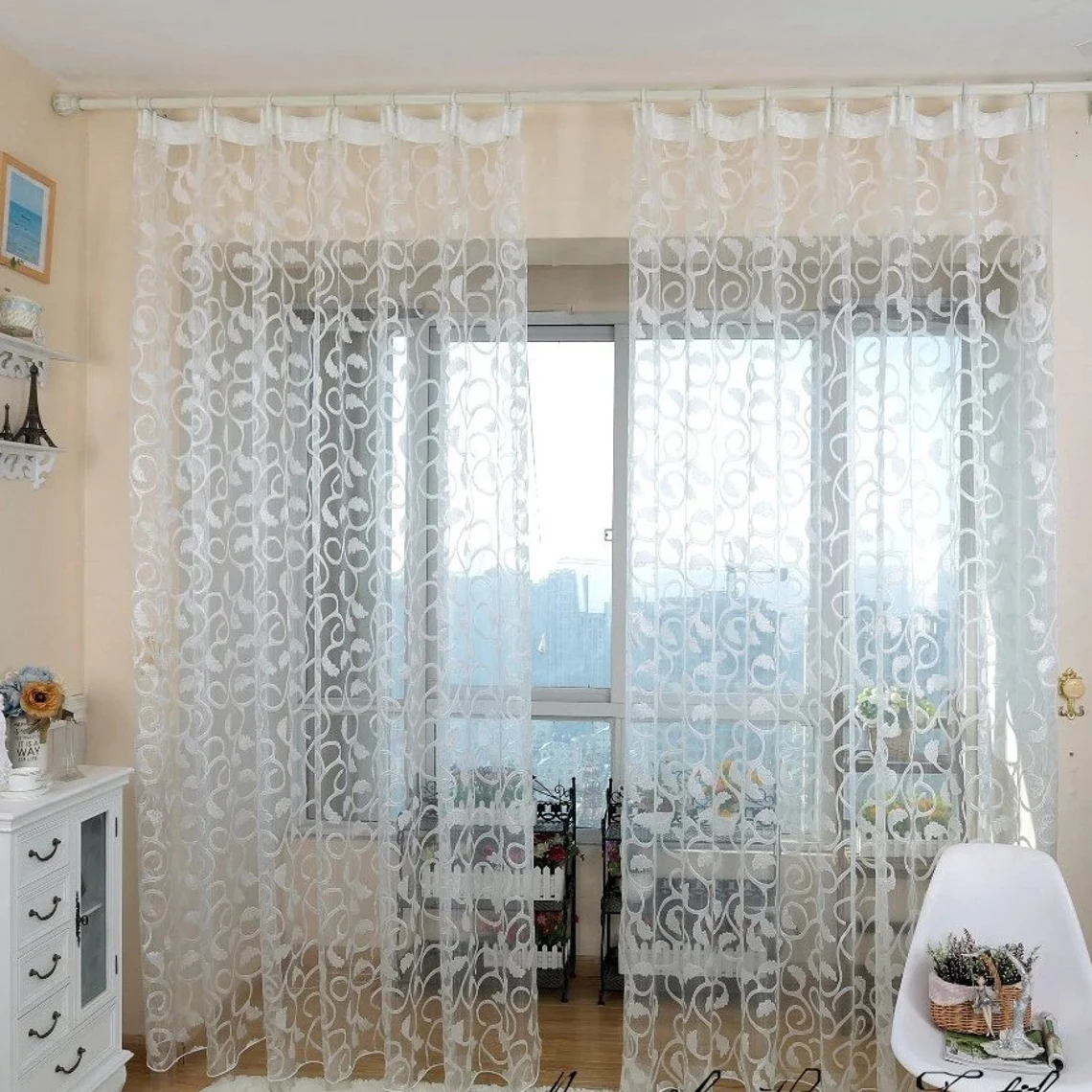 white-floral-sheer-curtains, edit-home,sheer-curtains,voile-curtains,edit-home-curtains,curtains