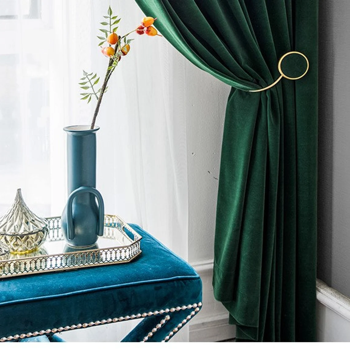 green-blackout-curtains, blackout-curtains, edit-home