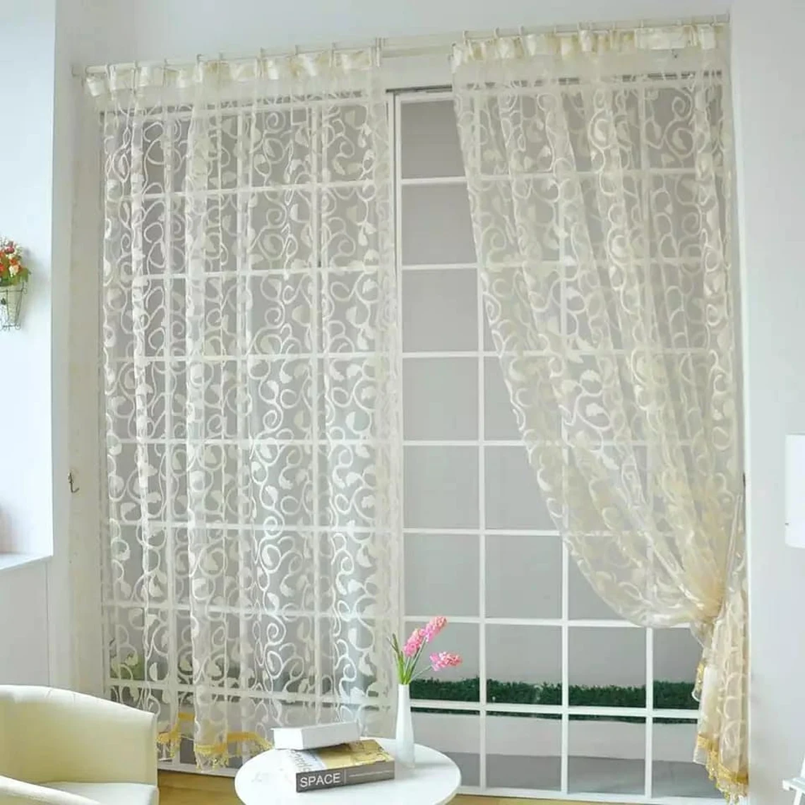 cream-floral-sheer-curtains, edit-home,sheer-curtains,voile-curtains,edit-home-curtains,curtains