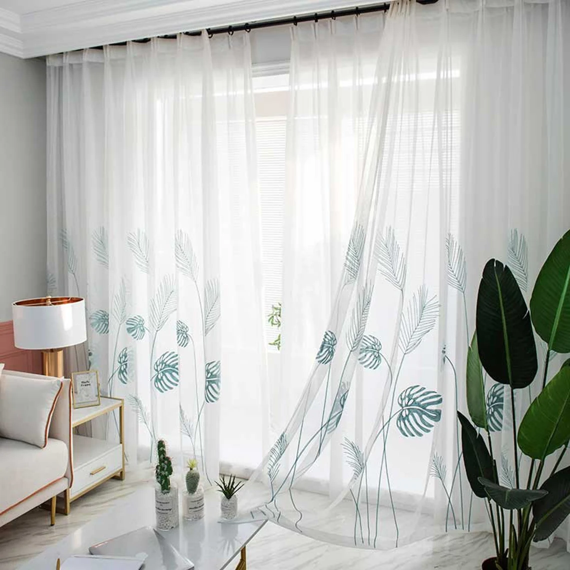 white-embroidered-curtains, voile-curtains, edit-home