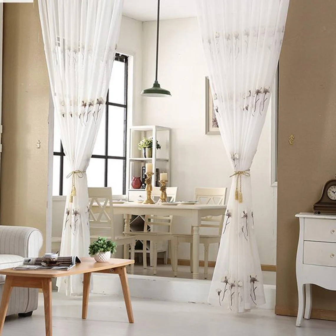Best Floral Voile Curtains | Voile Curtains by Edit Home - Image 4