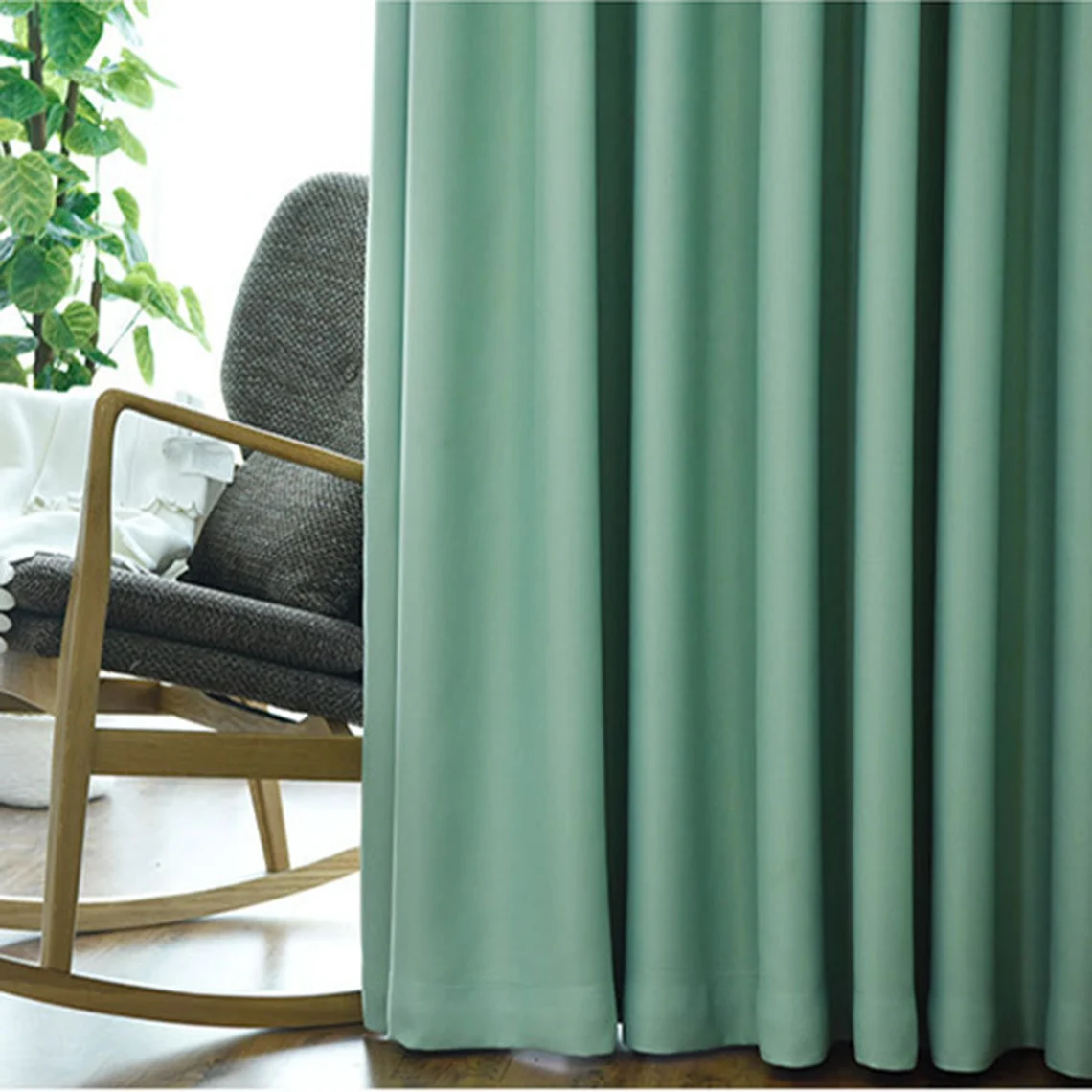 blackout-green-curtains, blackout-curtains, edit-home-curtains