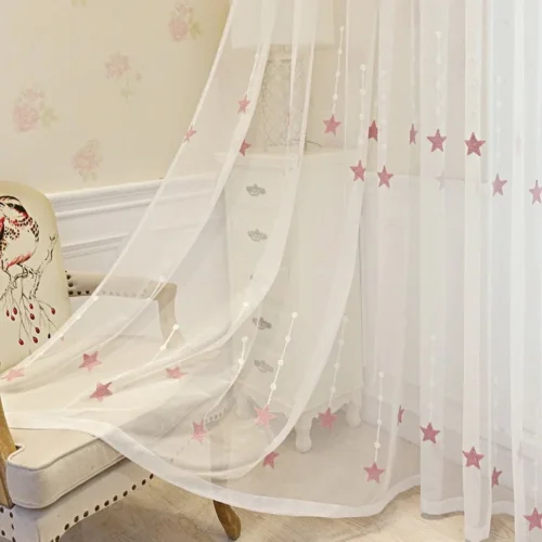embroidered-white-sheer-curtains, stra-curtains, sheer-curtains, edit-home-curtains