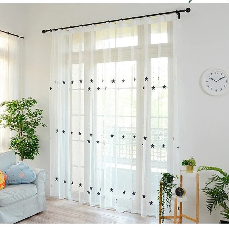 embroidered-white-sheer-curtains, stra-curtains, sheer-curtains, edit-home-curtains