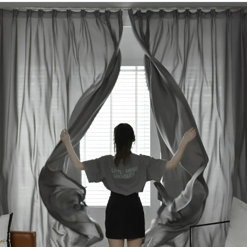 grey-sheer-curtains, voile-curtains, edit-home-curtains
