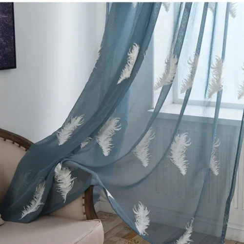 blue-embroidered-curtains, embroidered-curtains, edit-home