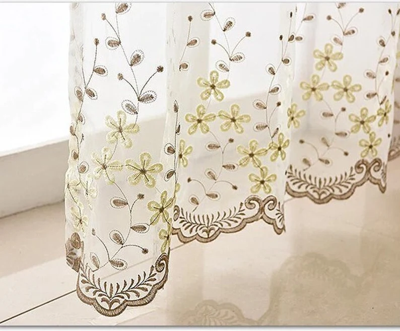 flower-embroidered-curtains, edit-home-curtains