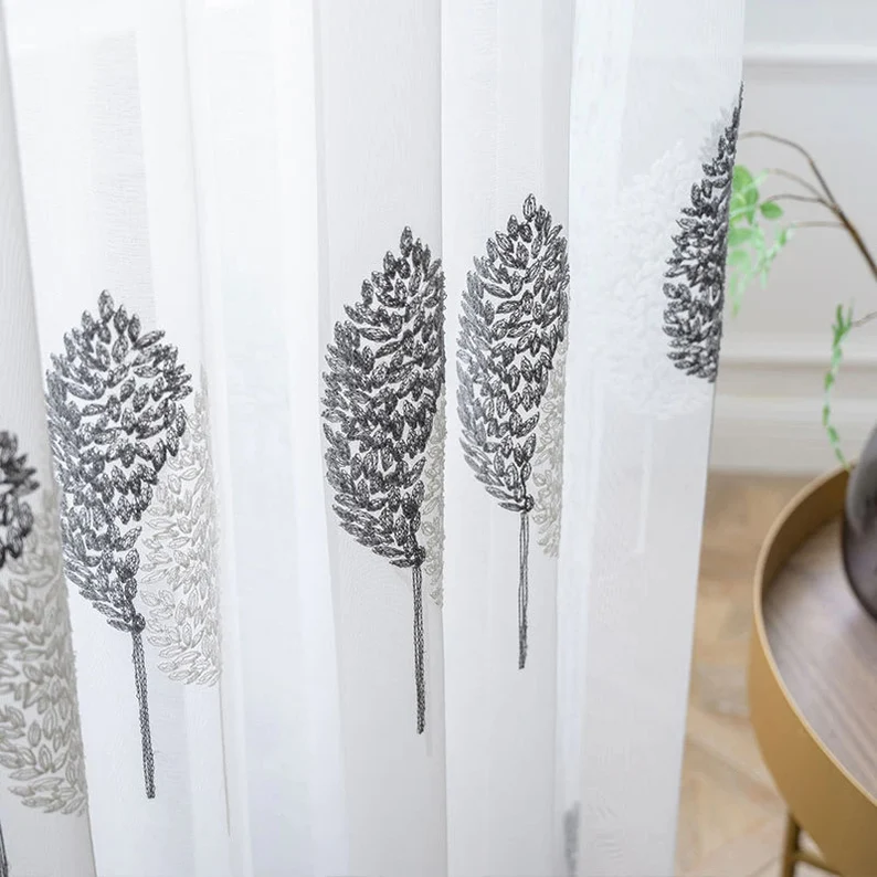 white-sheer-curtains, embroidered-curtains, edit-home
