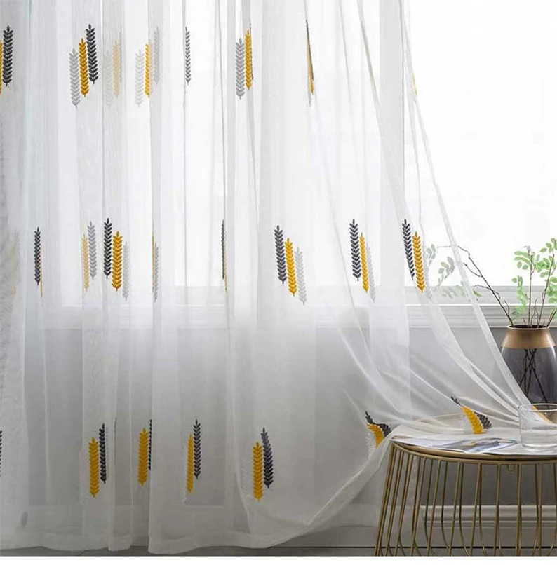 yellow-embroidered-curtains,voile-curtains-for-living-room,edit-home-curtains