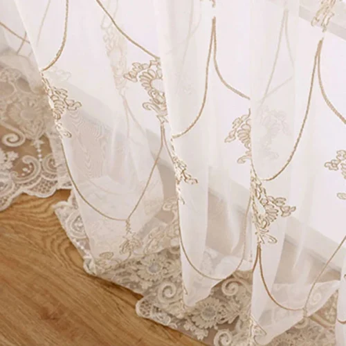 floral-embroidered-sheer-curtains, voile-curtains, edit-home-curtains