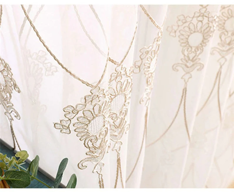 floral-embroidered-sheer-curtains, voile-curtains, edit-home-curtains