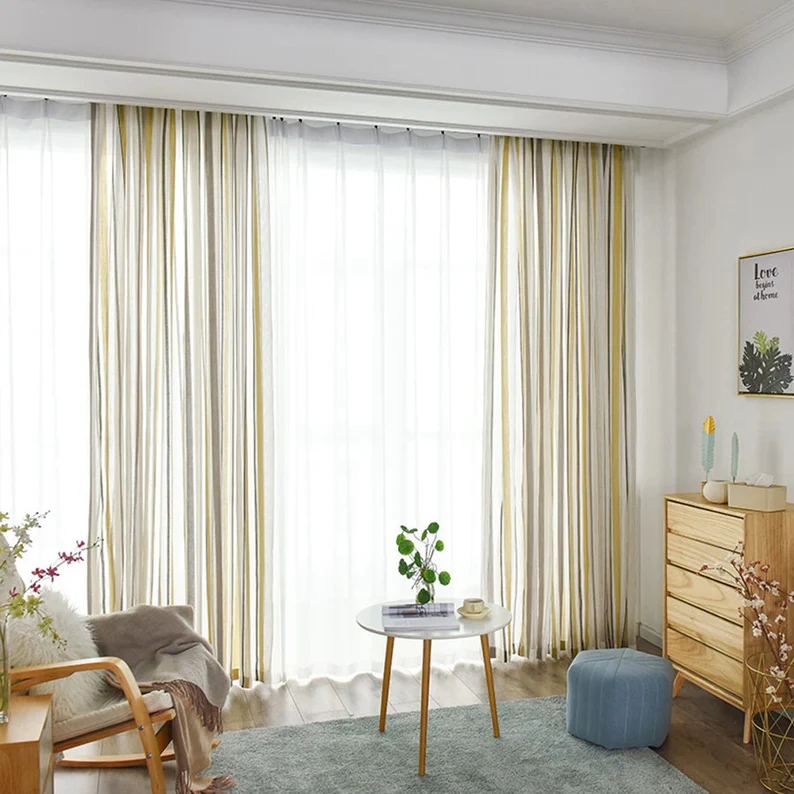 yellow-sheer-curtains, sheer-curtains, edit-home-curtains