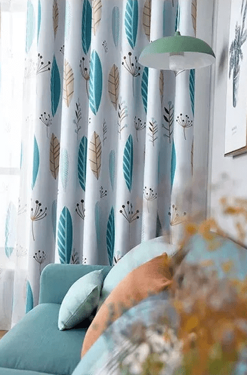 blue-blackout-curtains, edit-home-curtains