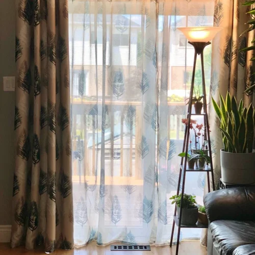 leaves-coffee-blackout-curtains, edit-home-curtains