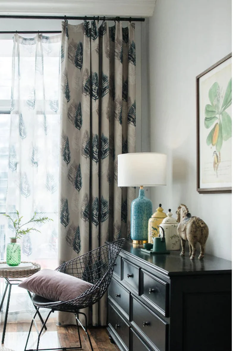 leaves-blackout-curtains, edit-home-curtains