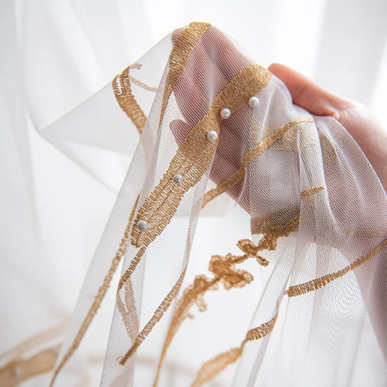 white-embroidered-sheer-curtains, embroidered-curtains, edit-home-curtains