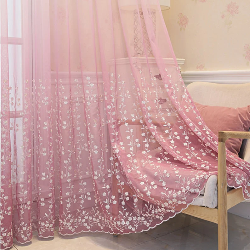 white-embroidered-sheer-curtains, voile-curtains, edit-home-curtains