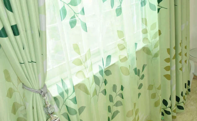 green-blackout-curtains, blackout-curtains, edit-home-curtains