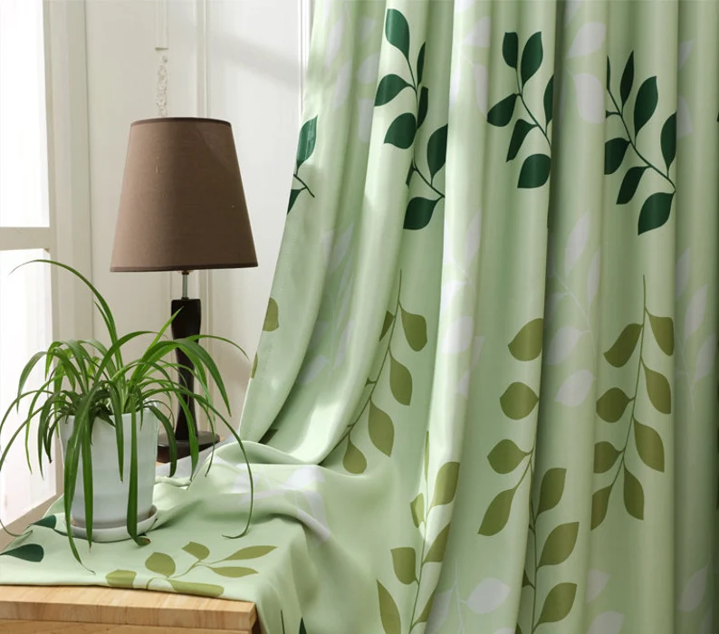 green-blackout-curtains, blackout-curtains, edit-home-curtains