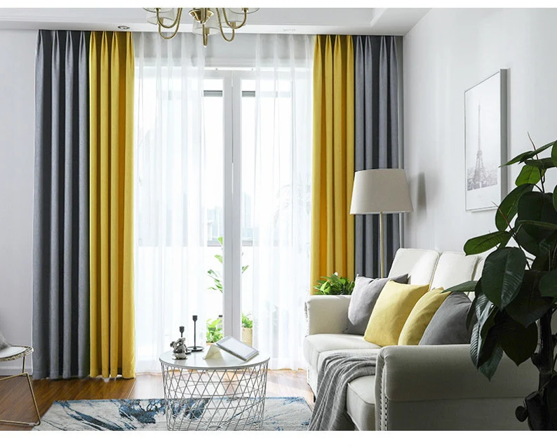 grey-yellow-blackout-curtains, blackout-curtains, edit-home-curtains