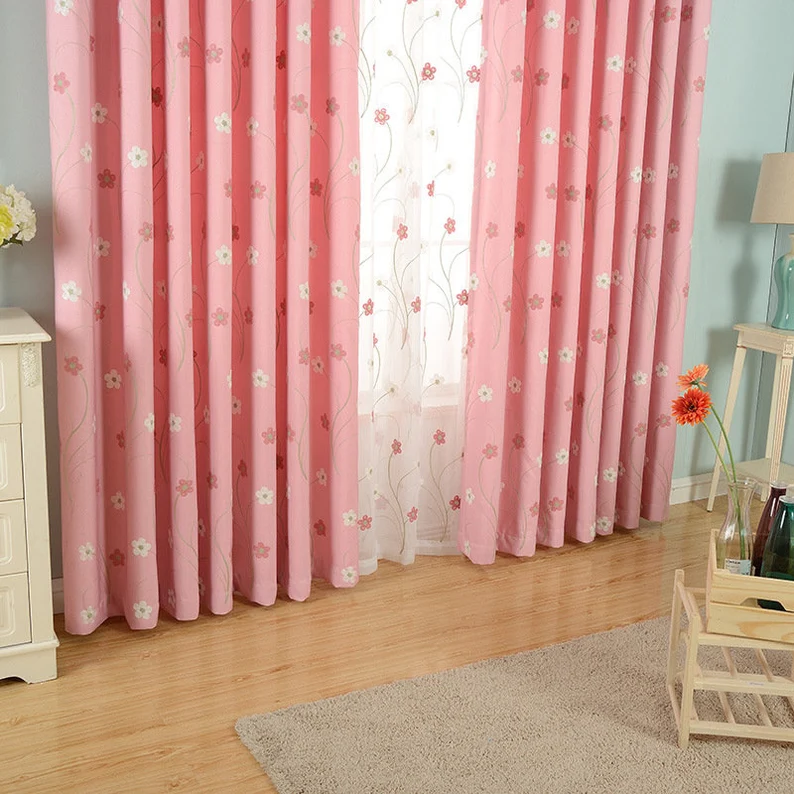 floral-bedroom-children-curtains, blackout-curtains, edit-home-curtains