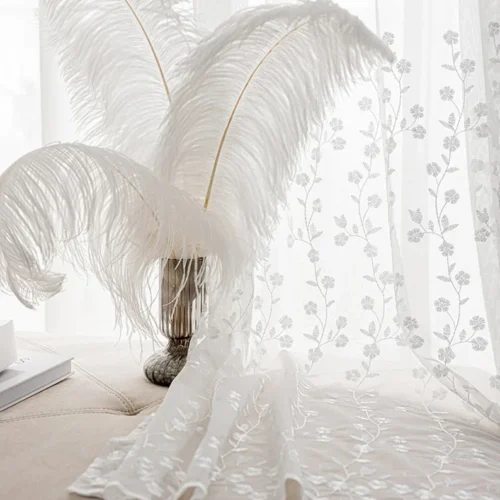 white-embroidered-sheer-curtains, voile-curtains, edit-home-curtains