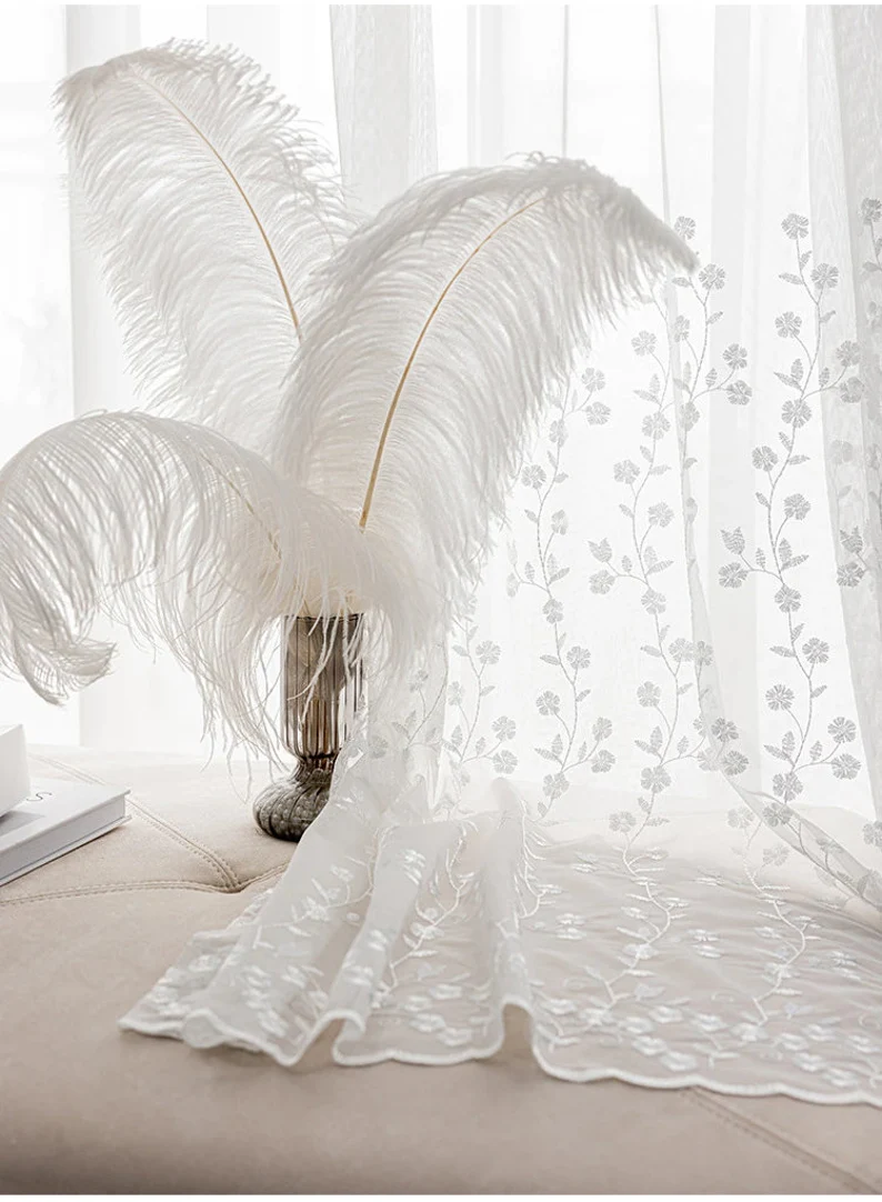 white-embroidered-sheer-curtains, voile-curtains, edit-home-curtains