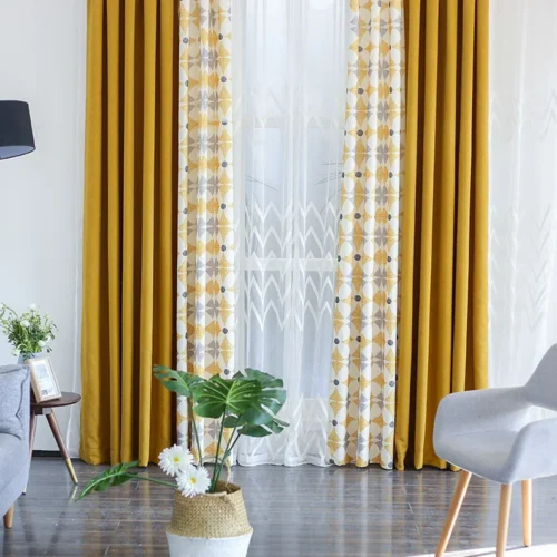 blackout-yellow-curtains, blackout-curtains, edit-home-curtains
