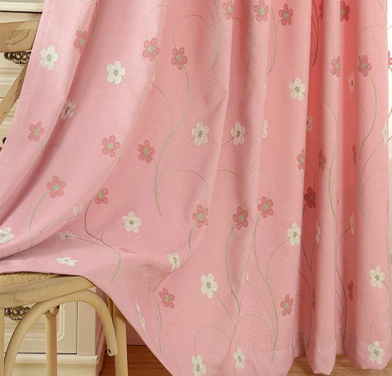 Beautiful Floral Bedroom Children Curtains | Edit Home - Image 6