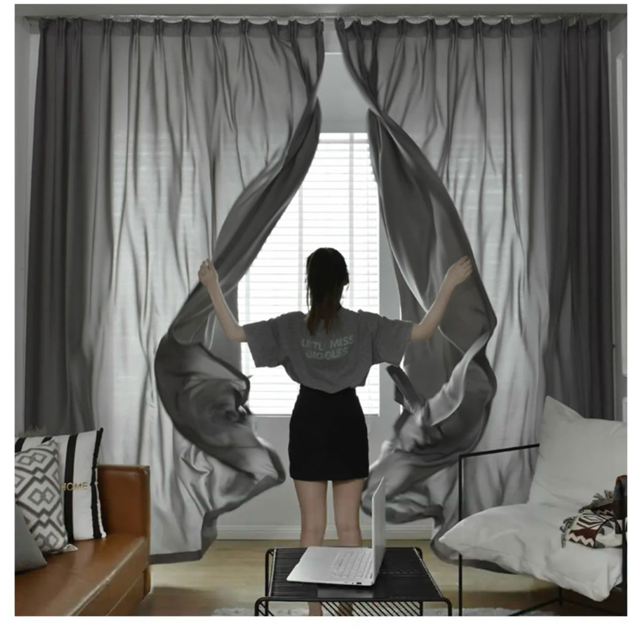 Likely Yellow Sheer Curtains | Voile Curtains by Edit Home - Image 15