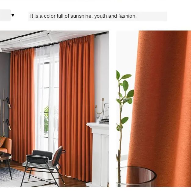orange-blackout-curtains, blackout-curtains, edit-home-curtains