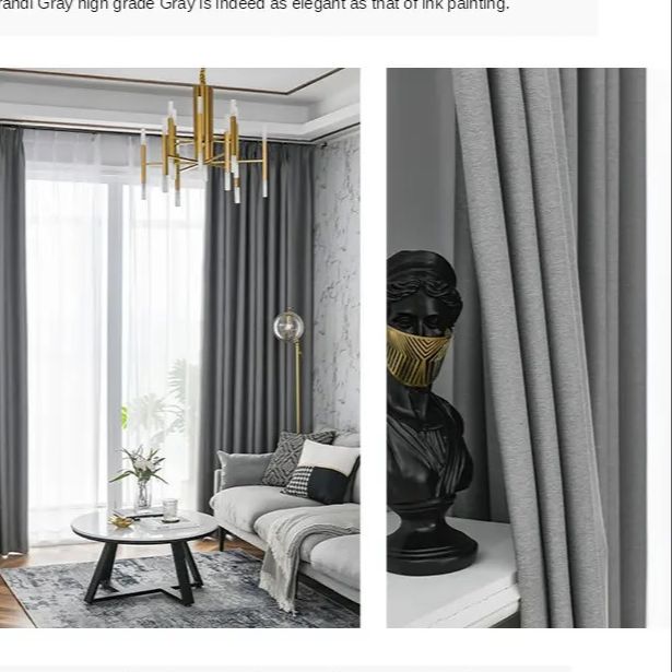 Best Black Grey Blackout Curtains | Edit Home - Image 27