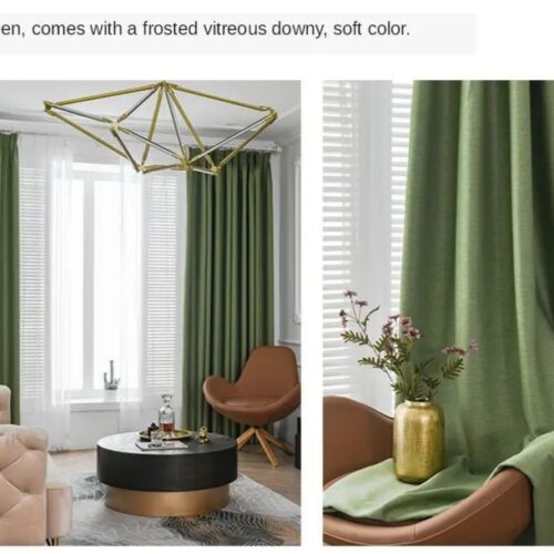avocado-green-blackout-curtains, blackout-curtains, edit-home-curtains