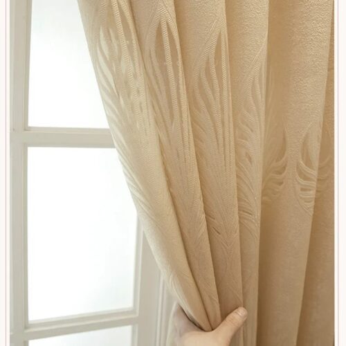 leaf-jacquard-curtains, blackout-curtains, edit-home-curtains