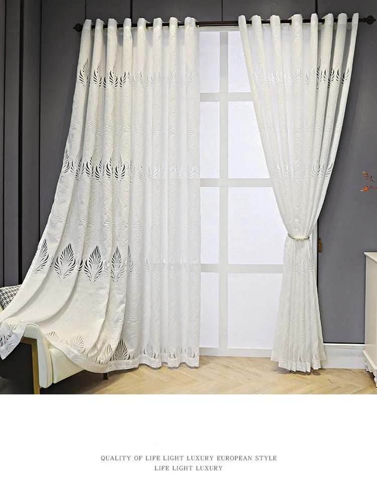 leaf-jacquard-curtains, blackout-curtains, edit-home-curtains