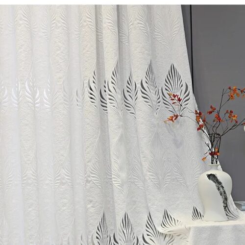 leaf-jacquard-curtains, blackout-curtains, edit-home-curtains