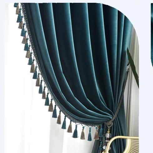 deep-lake-blue-velvet-bedroom-curtains, blackout-curtains, edit-home-curtains