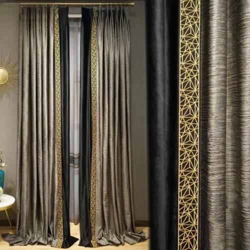 luxury-grey-velvet-curtains, blackout-curtains, edit-home-curtains