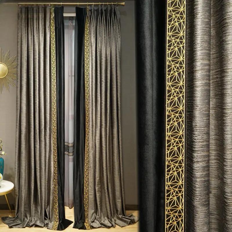 luxury-grey-velvet-curtains, blackout-curtains, edit-home-curtains