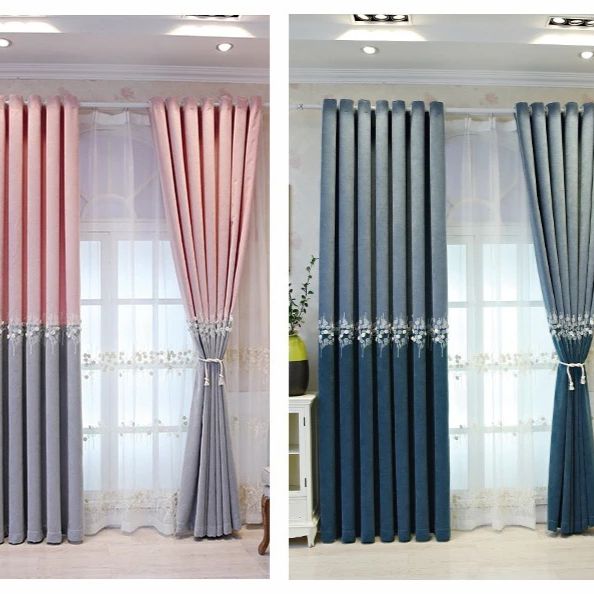 luxury-blue-grey-bedroom-curtains, blackout-curtains, edit-home-curtains