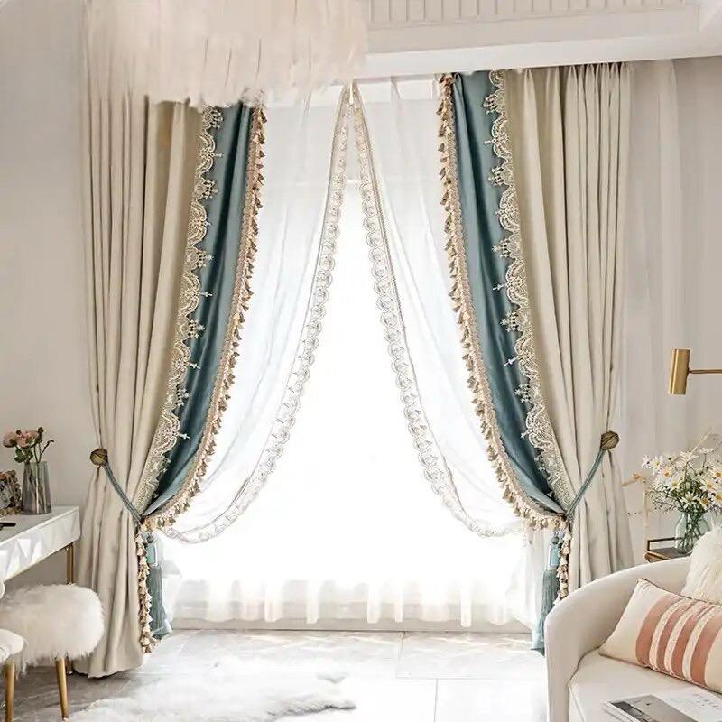 living-room-luxury-french-lace-curtains, blackout-curtains, edit-home-curtains